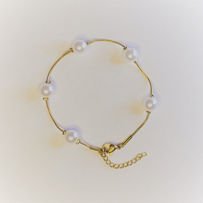 Copie de Bracelet Acier Inoxydable Or 18K